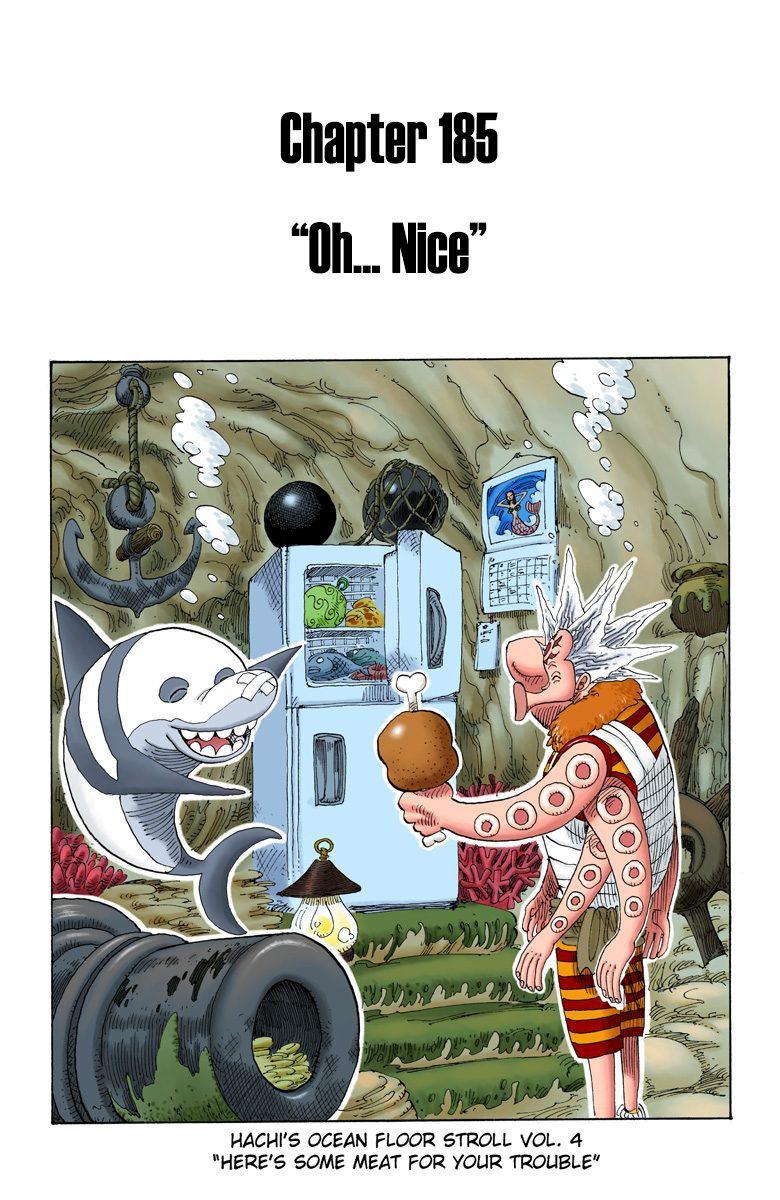 One Piece - Digital Colored Comics - Vol.20 Chapter 185: Oh... Nice