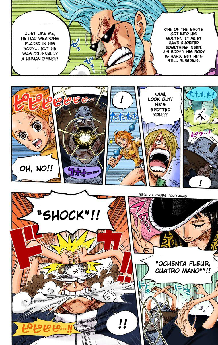 One Piece - Digital Colored Comics - Vol.52 Chapter 510: Strawhat Crew Vs. Combat Weapon