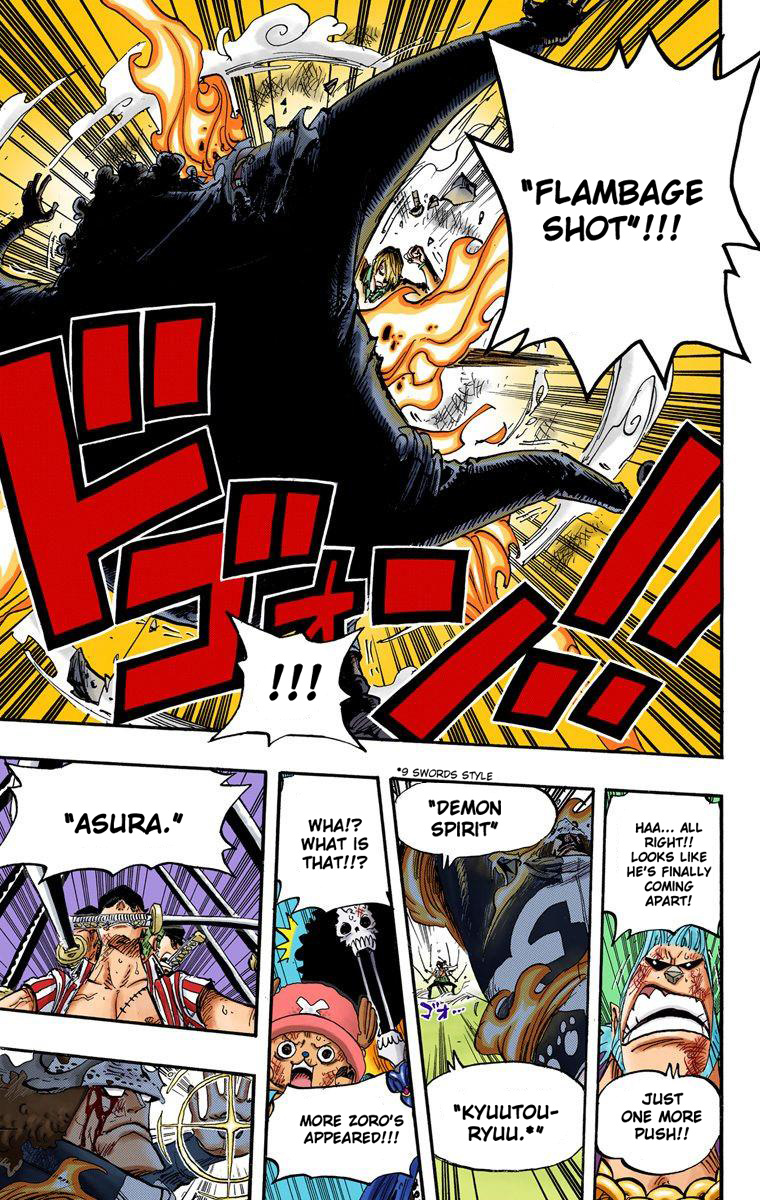 One Piece - Digital Colored Comics - Vol.52 Chapter 510: Strawhat Crew Vs. Combat Weapon