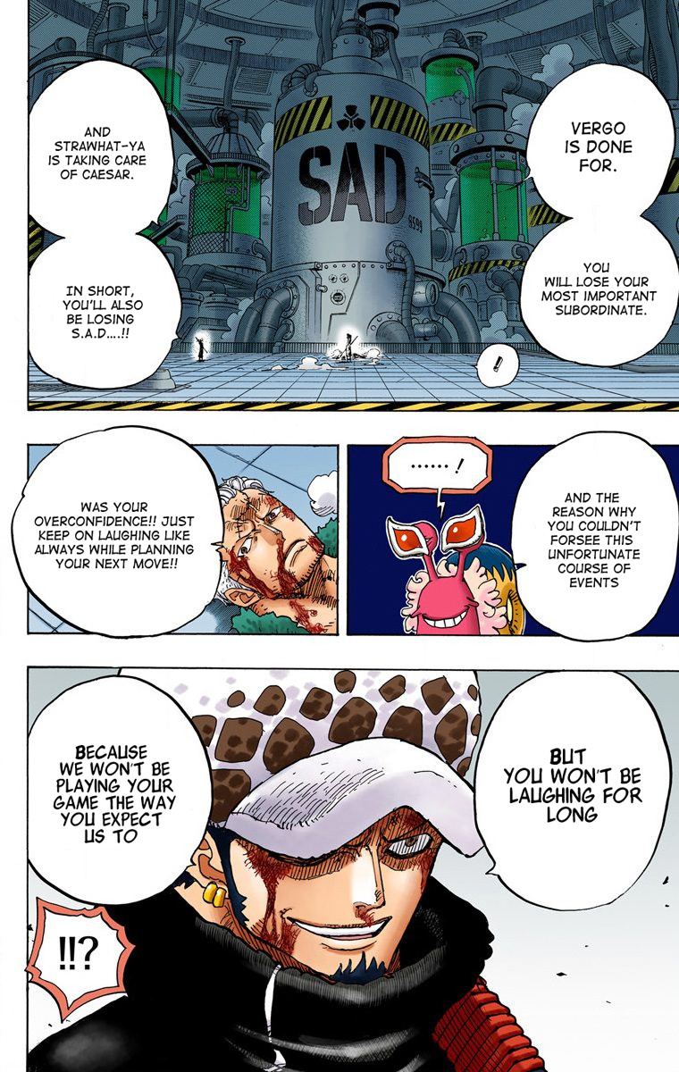 One Piece - Digital Colored Comics - Vol.69 Chapter 690: S.a.d.