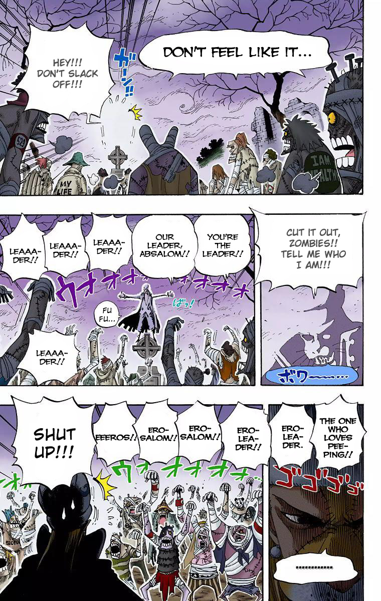 One Piece - Digital Colored Comics - Vol.46 Chapter 449: Four Spooks Of Thriller Bark