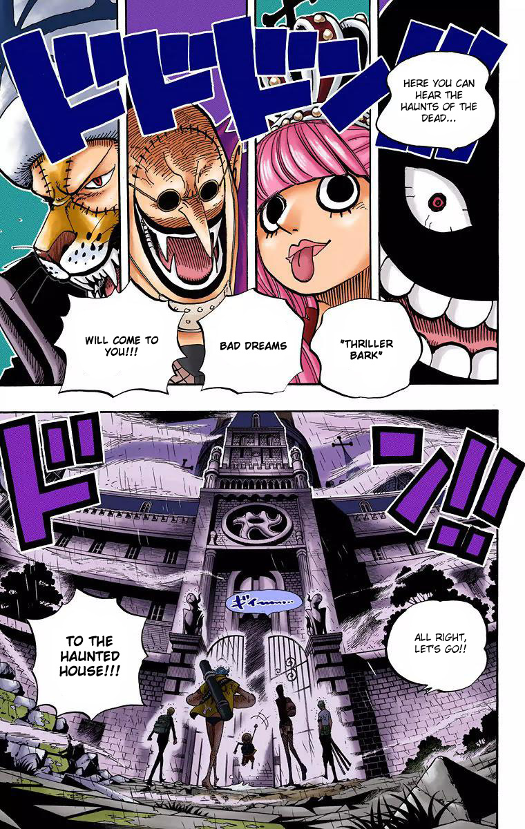 One Piece - Digital Colored Comics - Vol.46 Chapter 449: Four Spooks Of Thriller Bark