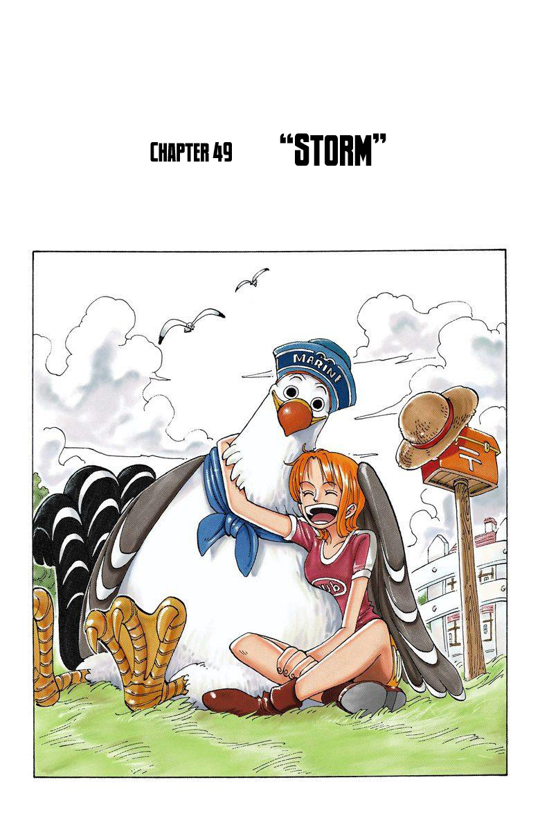 One Piece - Digital Colored Comics - Vol.6 Chapter 49: Storm