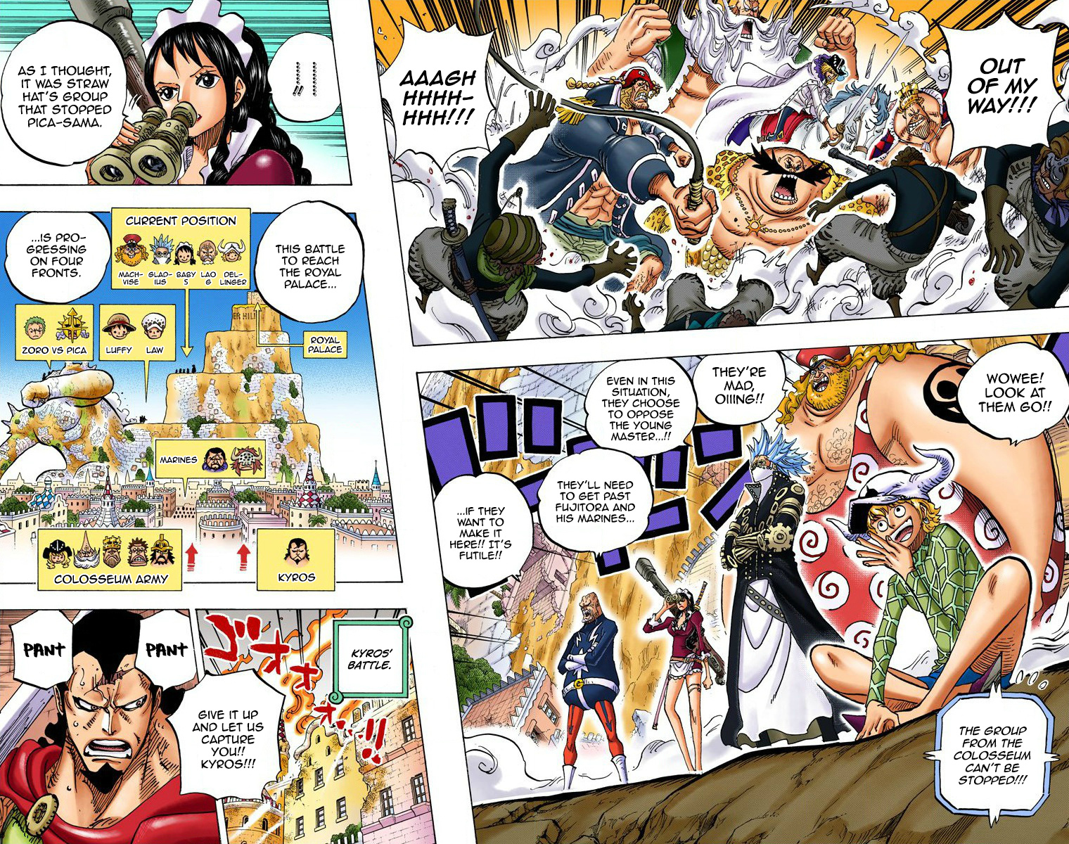 One Piece - Digital Colored Comics - Vol.75 Chapter 750: The State Of The War