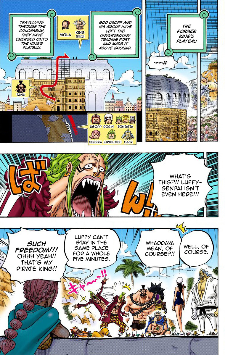 One Piece - Digital Colored Comics - Vol.75 Chapter 750: The State Of The War