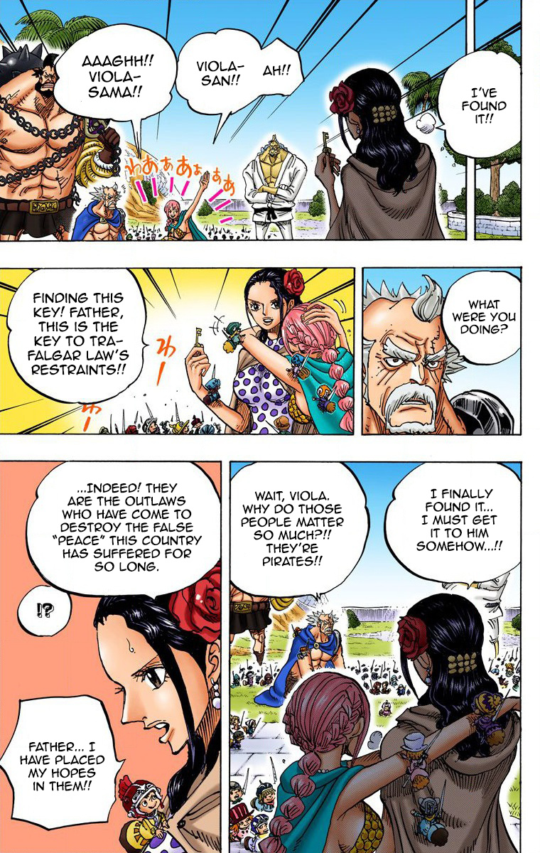 One Piece - Digital Colored Comics - Vol.75 Chapter 750: The State Of The War