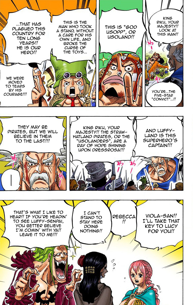 One Piece - Digital Colored Comics - Vol.75 Chapter 750: The State Of The War