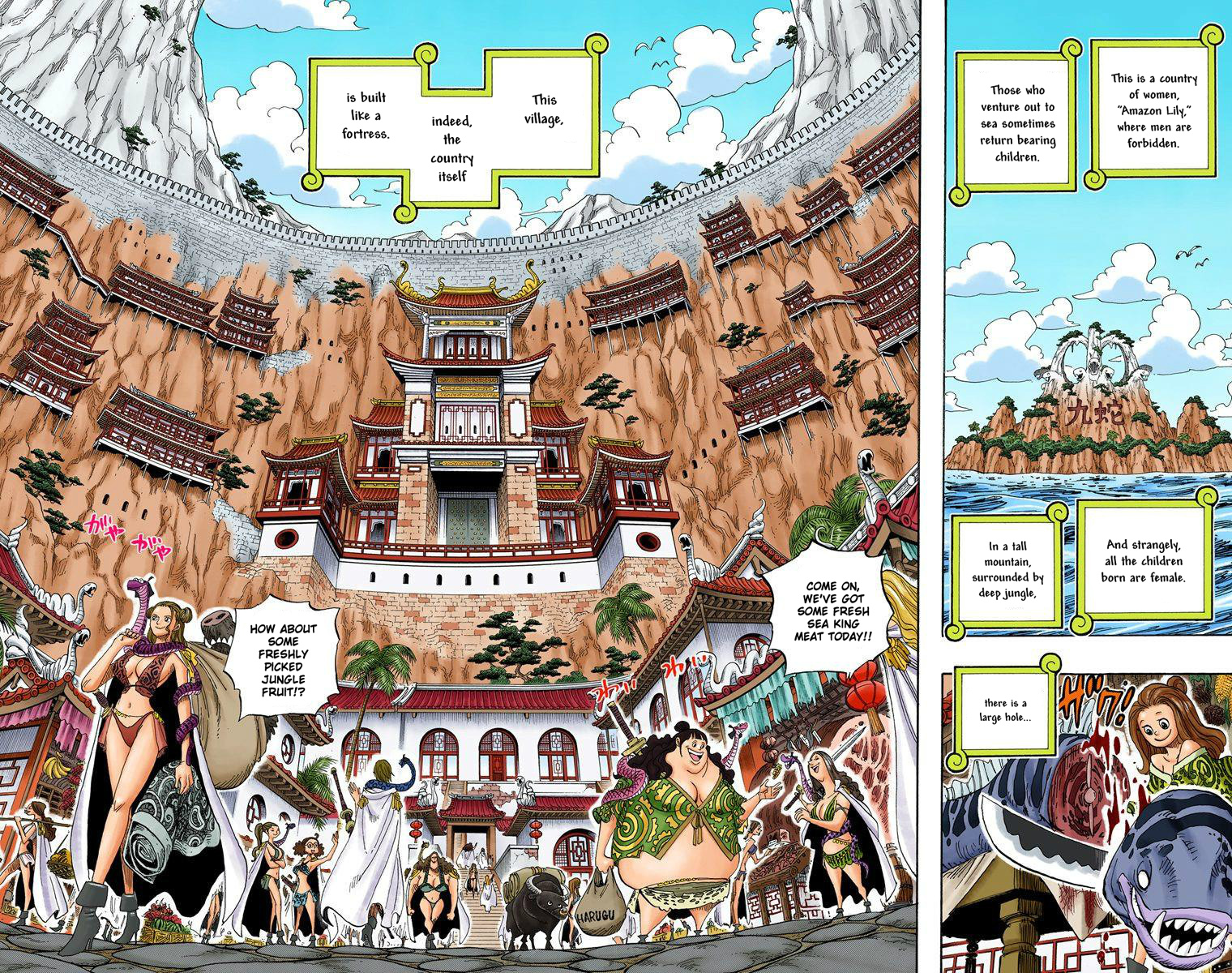 One Piece - Digital Colored Comics - Vol.53 Chapter 515: Adventure On The Island Of Women