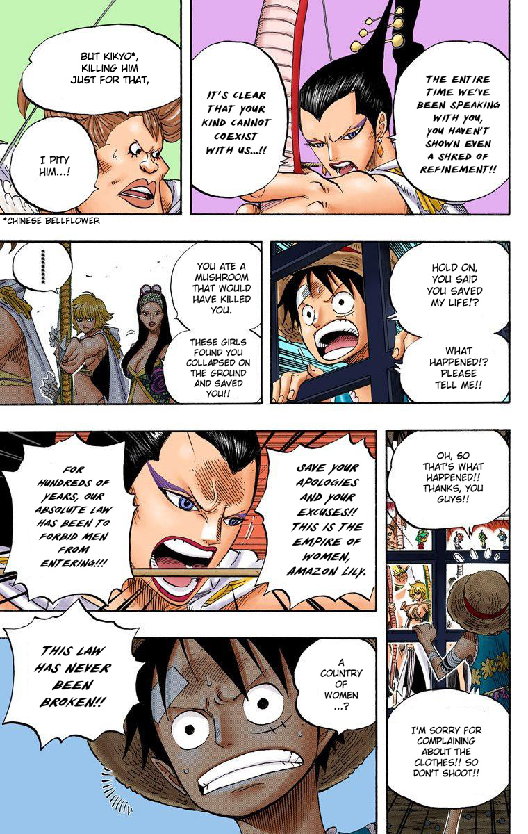 One Piece - Digital Colored Comics - Vol.53 Chapter 515: Adventure On The Island Of Women