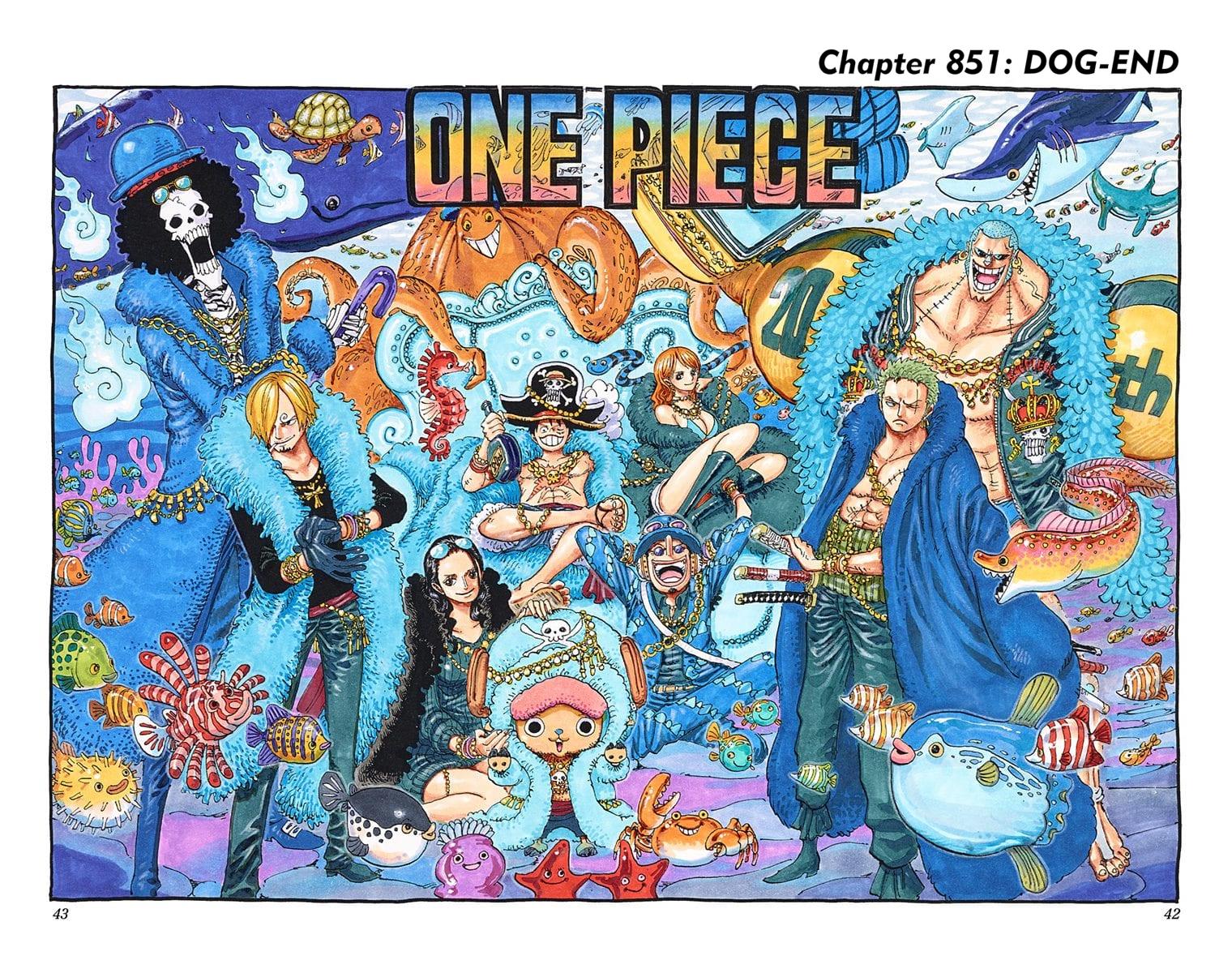 One Piece - Digital Colored Comics - Chapter 851