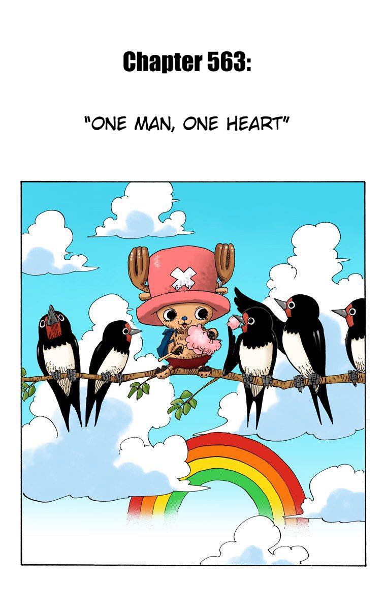 One Piece - Digital Colored Comics - Vol.58 Chapter 563: One Man, One Heart