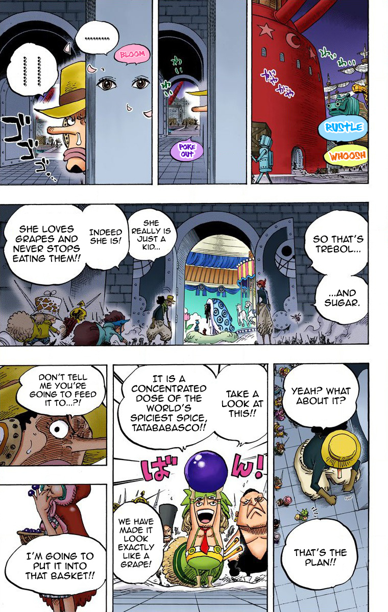 One Piece - Digital Colored Comics - Vol.74 Chapter 737: Officer Tower