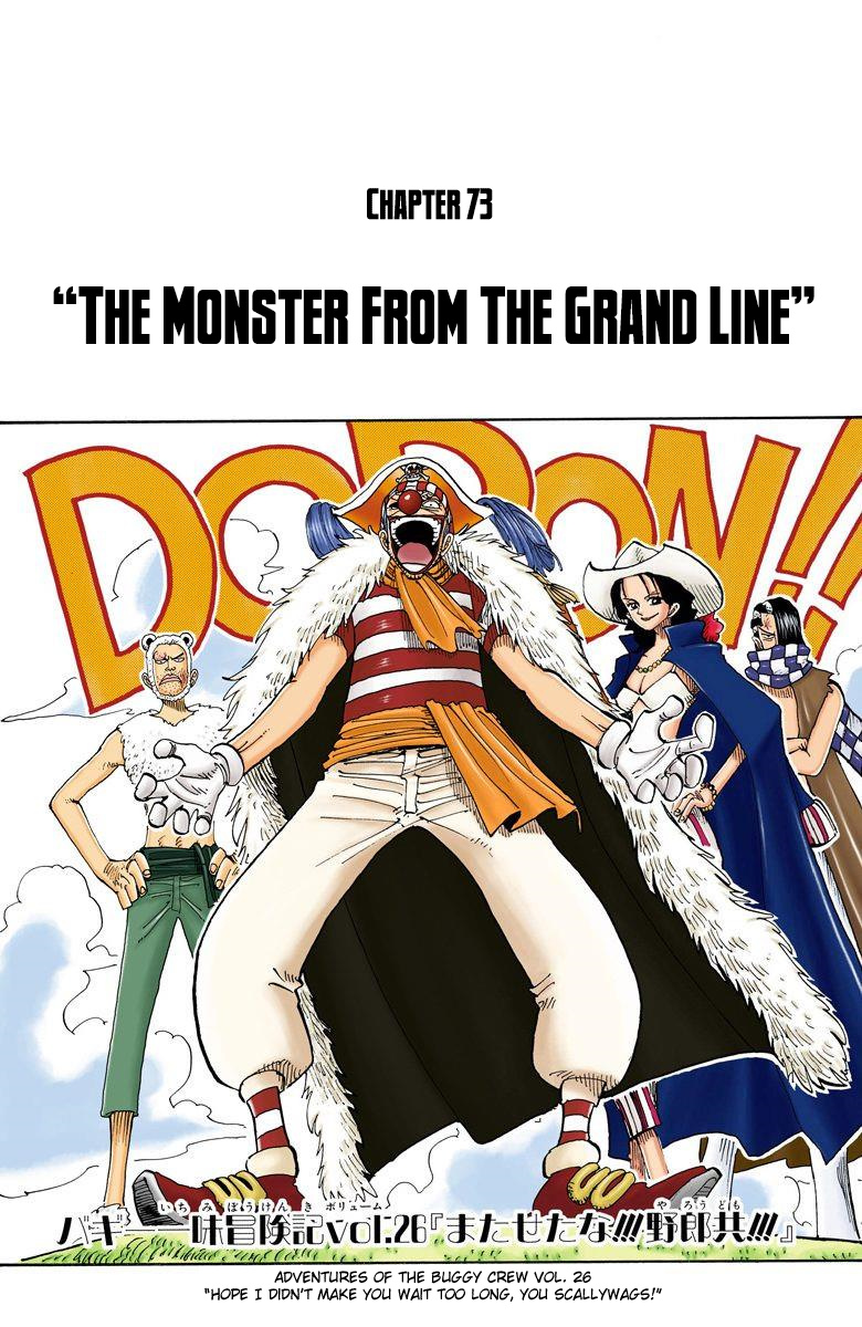 One Piece - Digital Colored Comics - Vol.9 Chapter 73: The Monster From The Grand Line