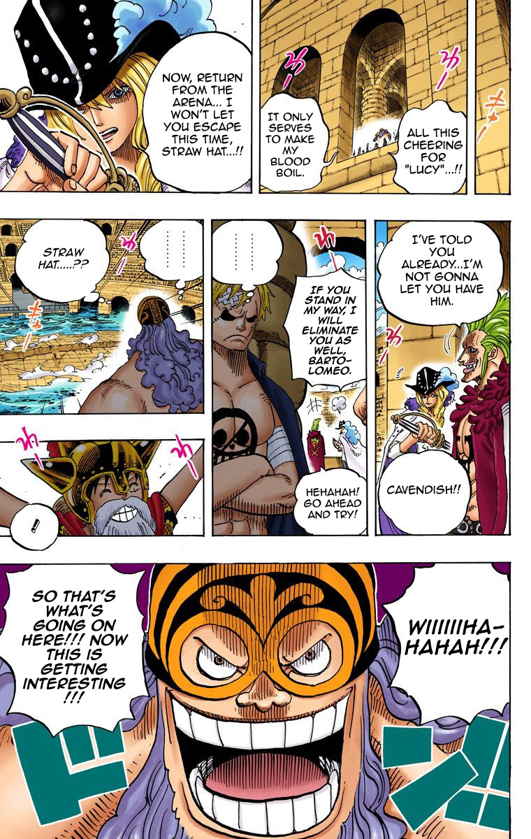 One Piece - Digital Colored Comics - Vol.72 Chapter 719: Open Chinjao