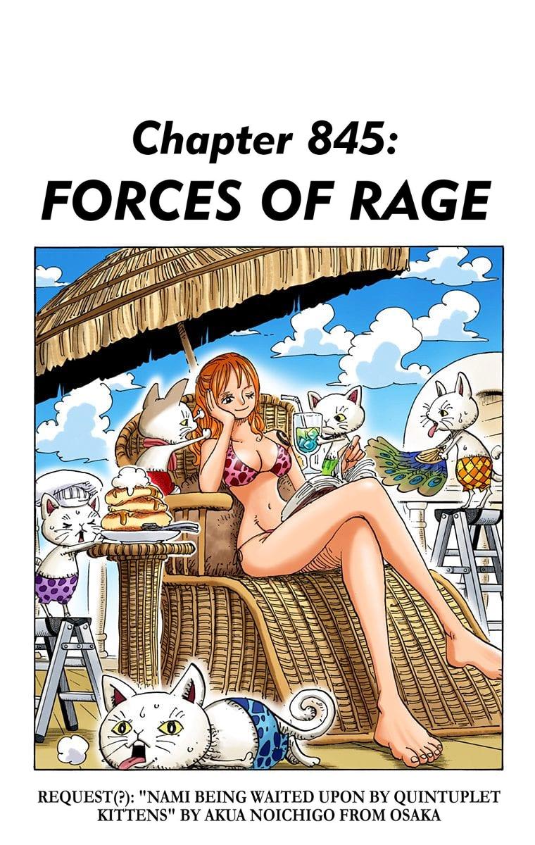 One Piece - Digital Colored Comics - Chapter 845