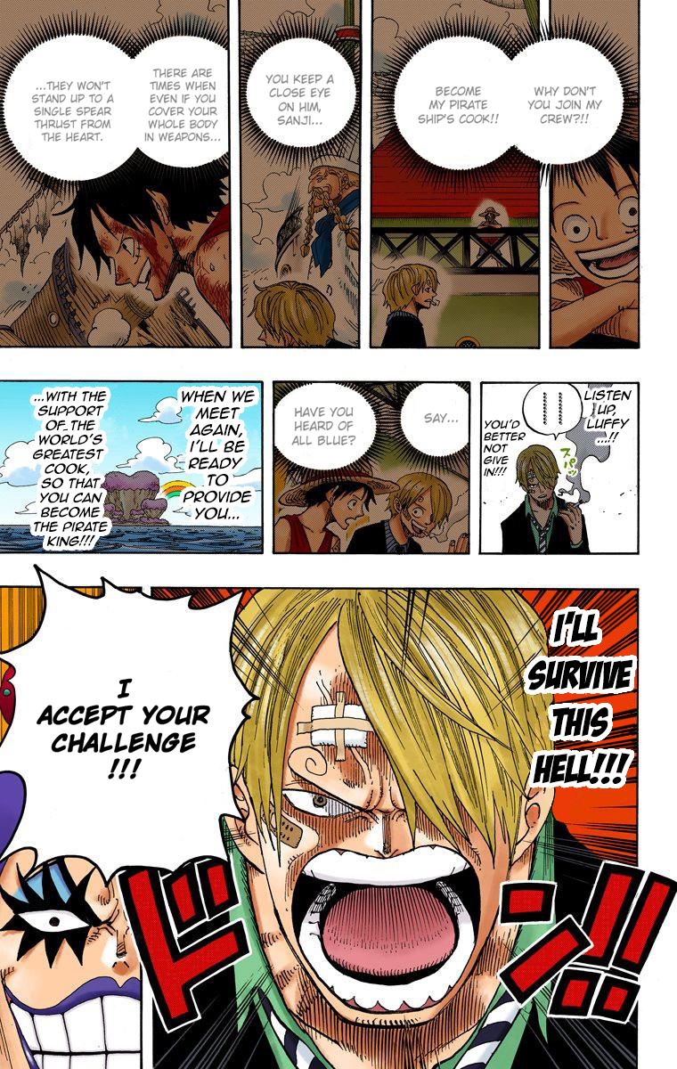 One Piece - Digital Colored Comics - Vol.61 Chapter 595: Vows