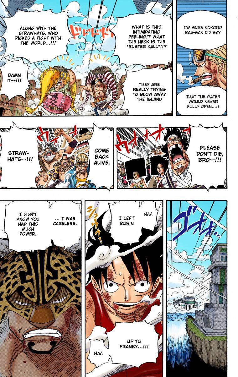 One Piece - Digital Colored Comics - Vol.43 Chapter 419: Legend Of The Hero