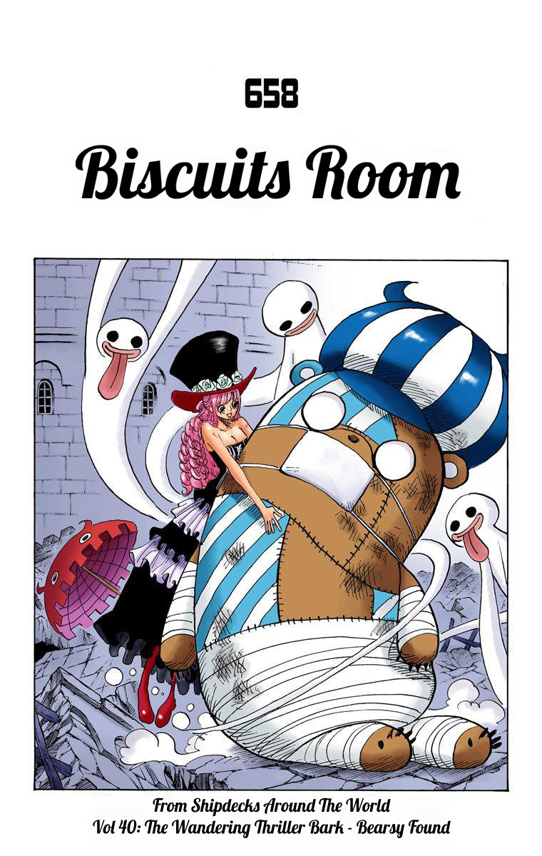 One Piece - Digital Colored Comics - Vol.67 Chapter 658: Biscuits Room