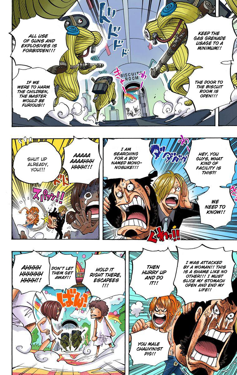 One Piece - Digital Colored Comics - Vol.67 Chapter 658: Biscuits Room