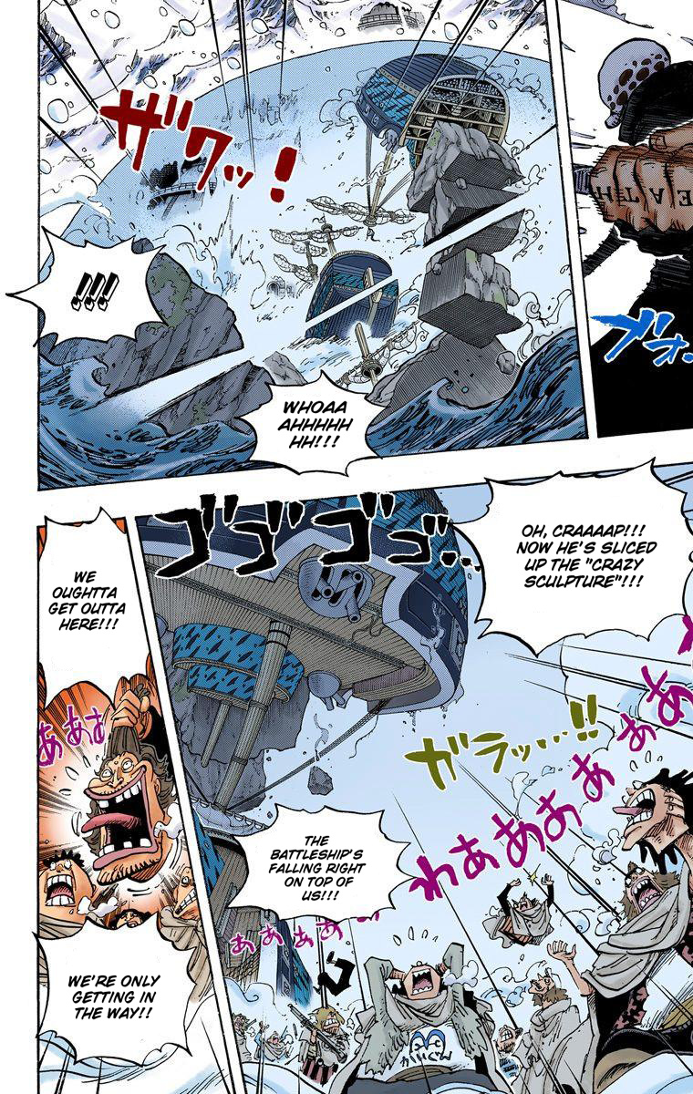 One Piece - Digital Colored Comics - Vol.67 Chapter 662: Shichibukai Law Vs. Vice Admiral Smoker