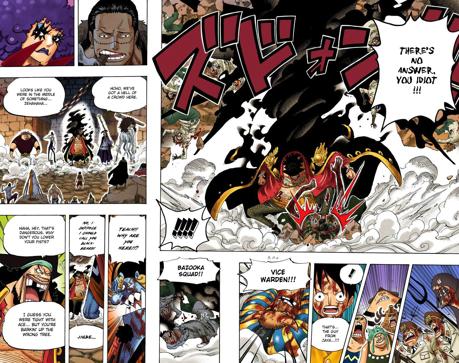 One Piece - Digital Colored Comics - Vol.56 Chapter 543: Strawhat And Blackbeard