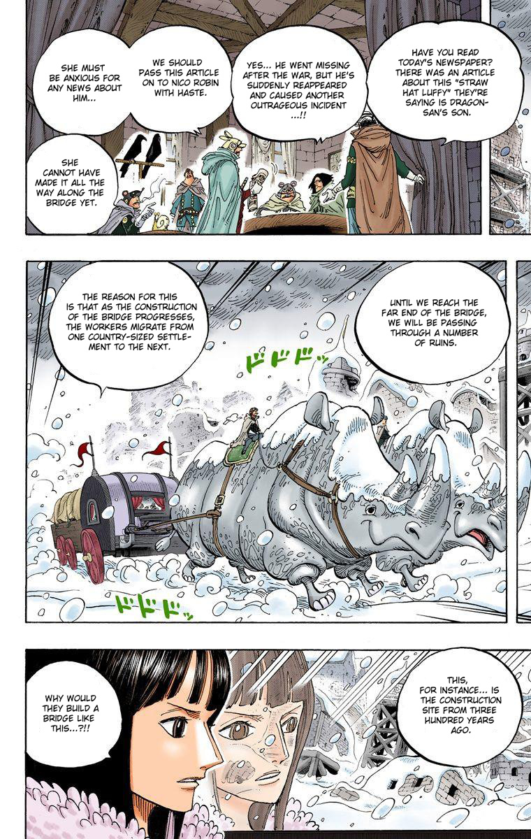 One Piece - Digital Colored Comics - Vol.60 Chapter 593: News