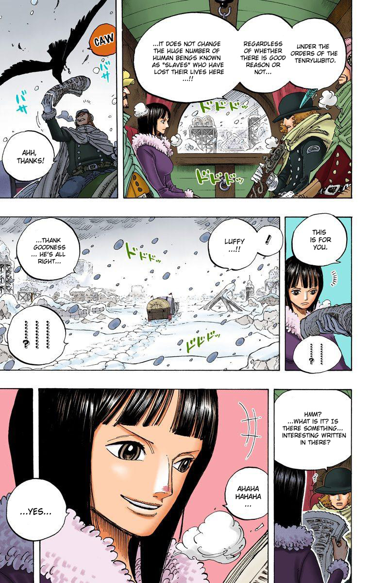 One Piece - Digital Colored Comics - Vol.60 Chapter 593: News