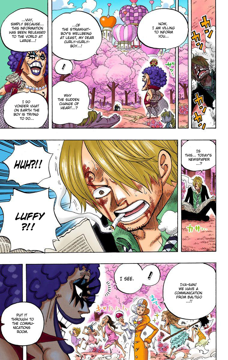 One Piece - Digital Colored Comics - Vol.60 Chapter 593: News