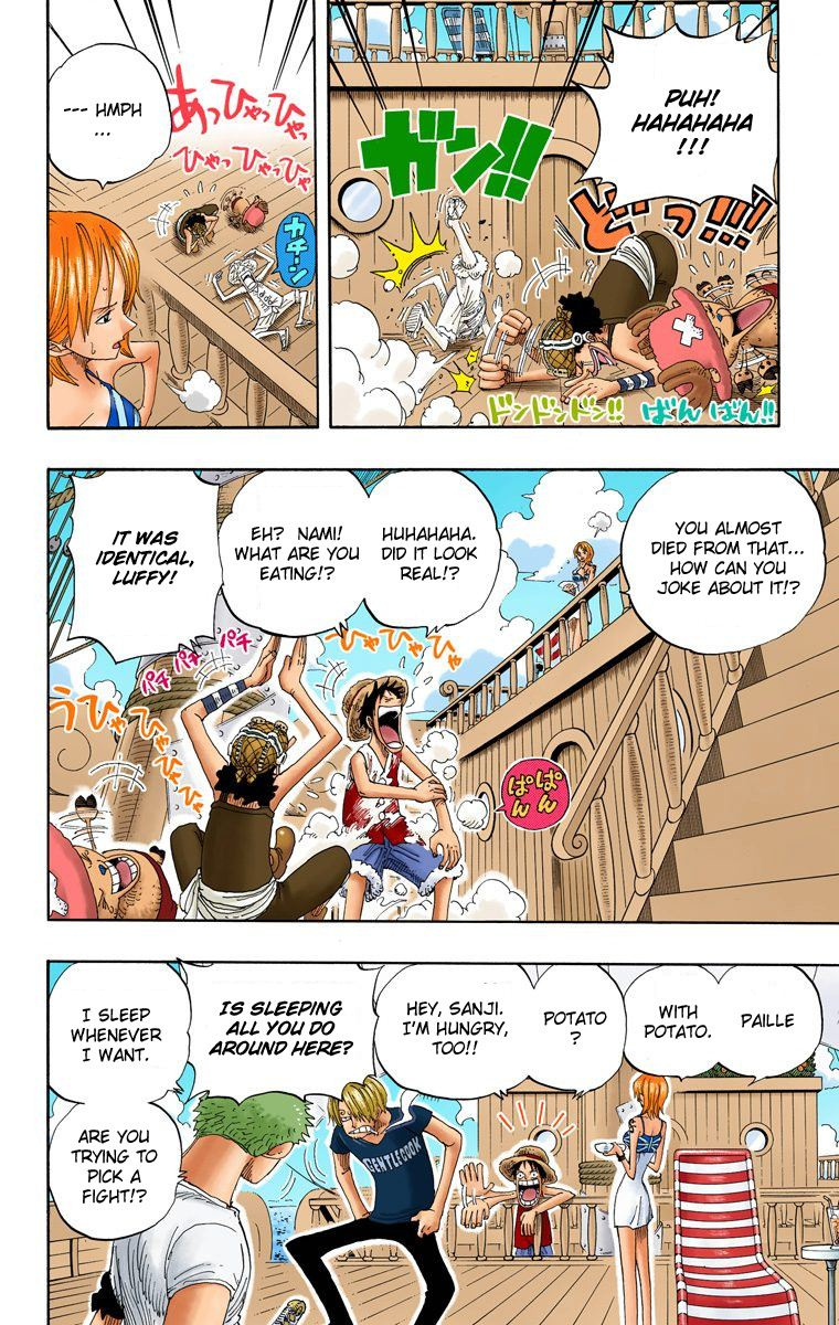 One Piece - Digital Colored Comics - Vol.34 Chapter 322: Puffing Tom