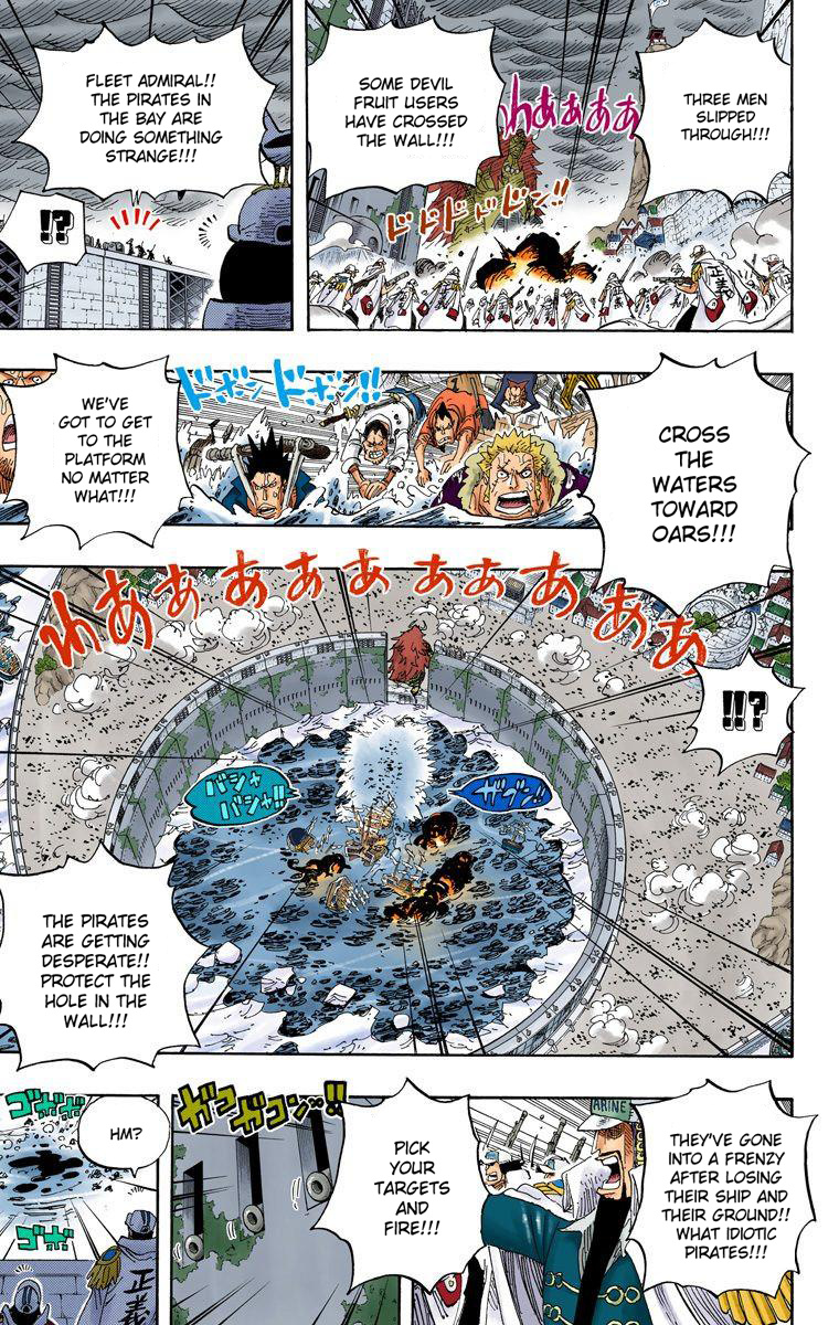 One Piece - Digital Colored Comics - Vol.58 Chapter 566: Fierce Attack