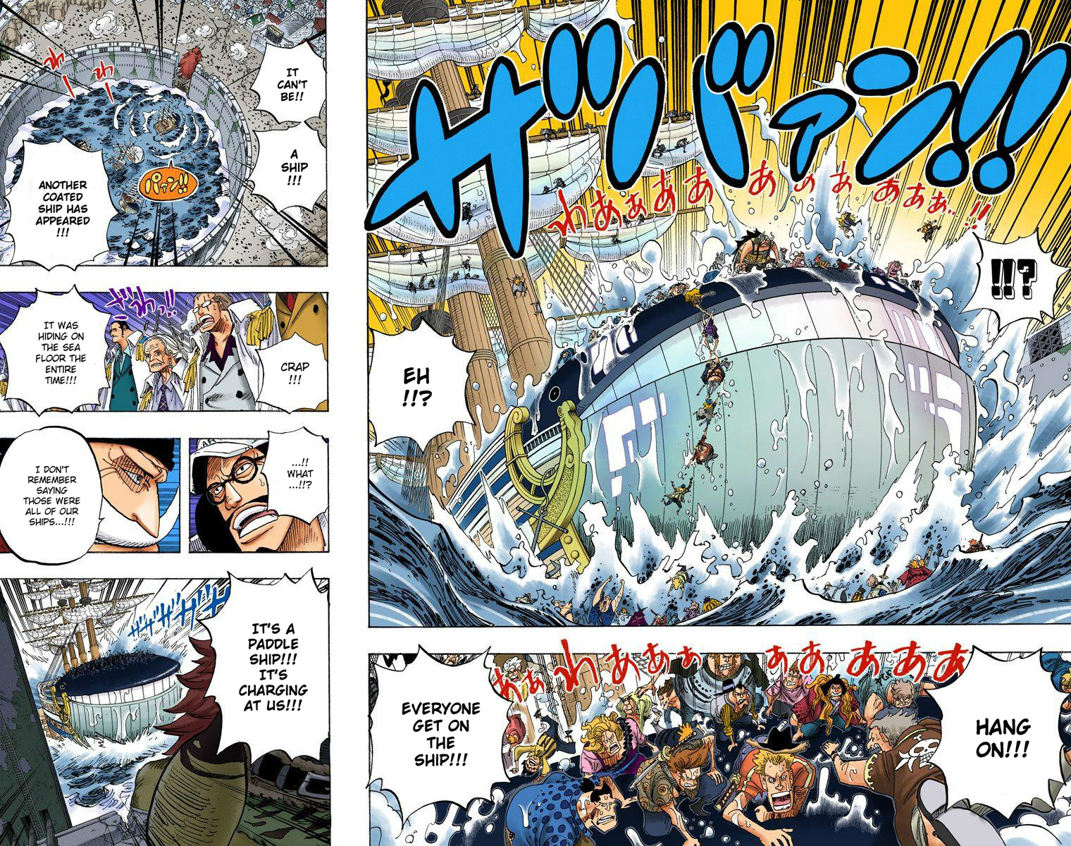 One Piece - Digital Colored Comics - Vol.58 Chapter 566: Fierce Attack