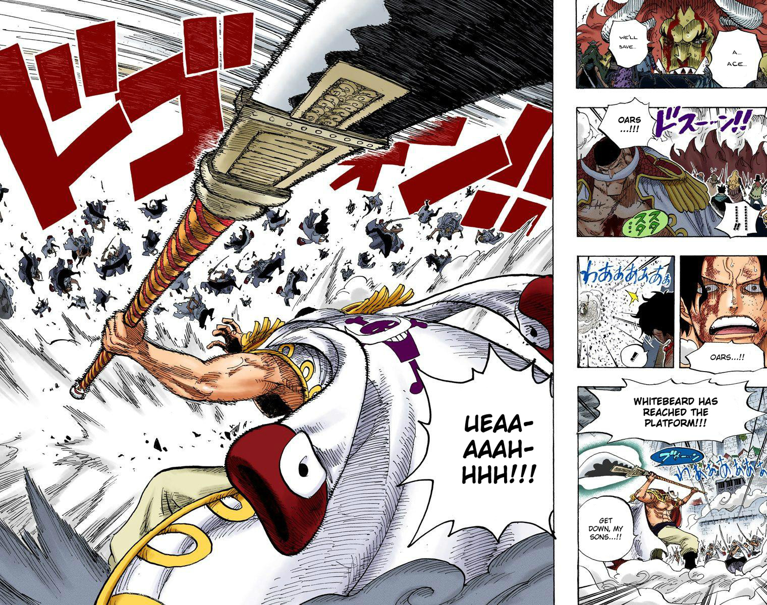 One Piece - Digital Colored Comics - Vol.58 Chapter 566: Fierce Attack