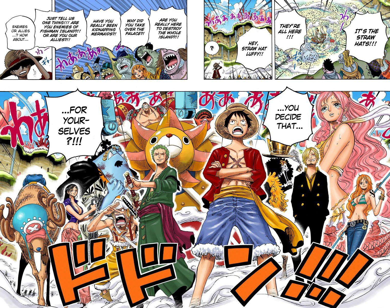 One Piece - Digital Colored Comics - Vol.64 Chapter 633: Friend Or Foe