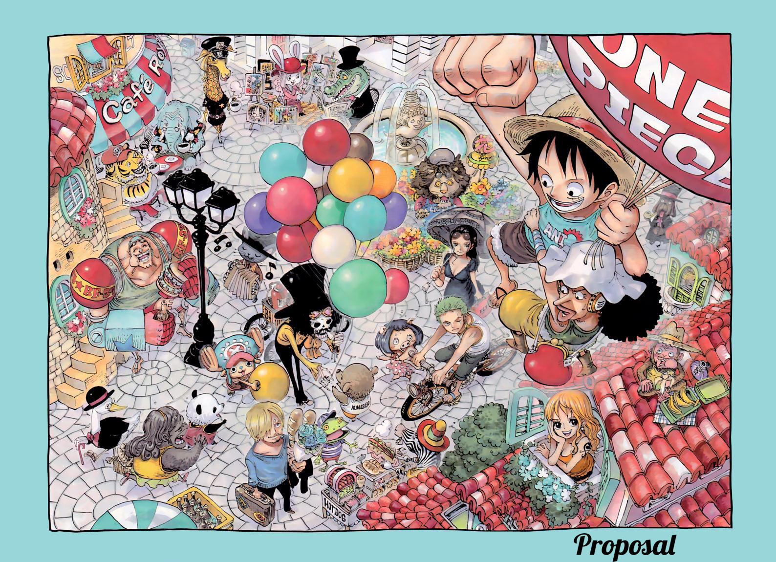 One Piece - Digital Colored Comics - Vol.63 Chapter 618: Proposal