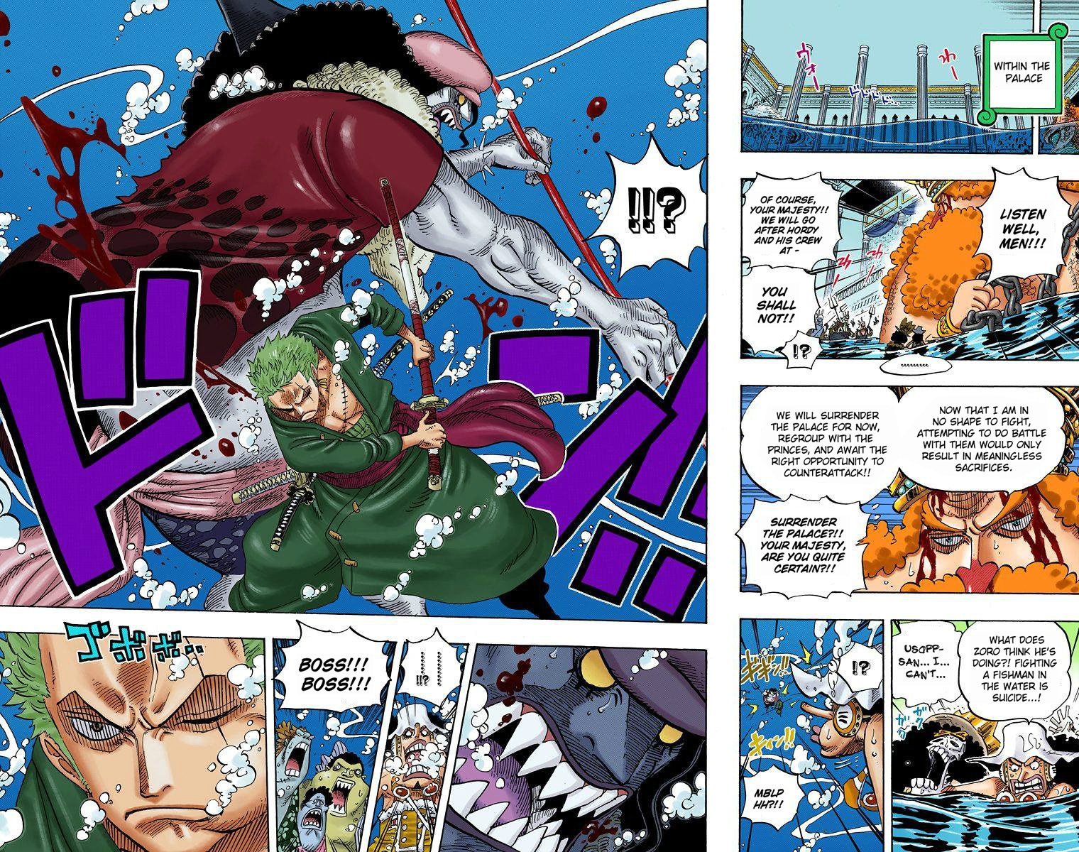 One Piece - Digital Colored Comics - Vol.63 Chapter 618: Proposal