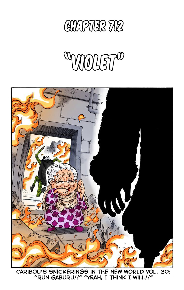 One Piece - Digital Colored Comics - Vol.72 Chapter 712: Violet