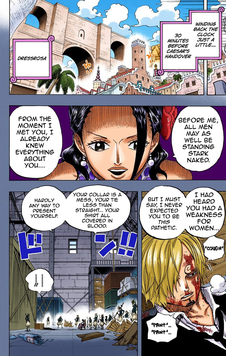 One Piece - Digital Colored Comics - Vol.72 Chapter 712: Violet