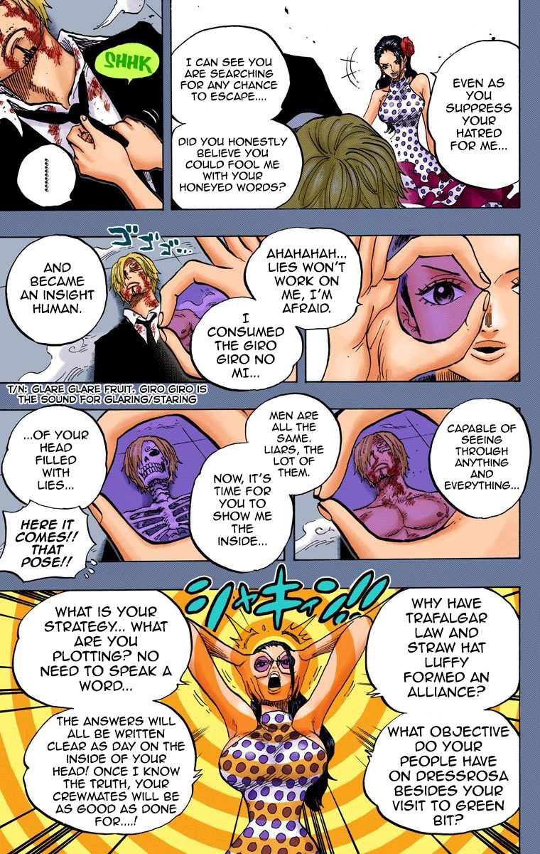 One Piece - Digital Colored Comics - Vol.72 Chapter 712: Violet