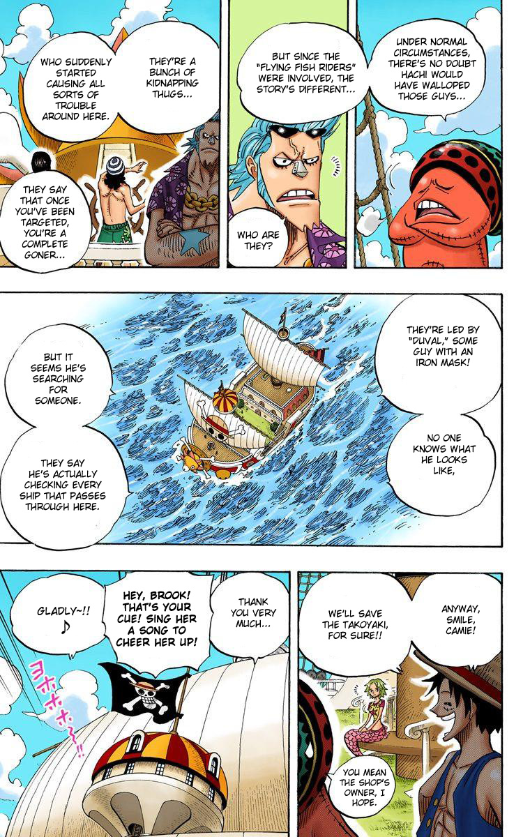 One Piece - Digital Colored Comics - Vol.50 Chapter 491: The Flying Fish Riders