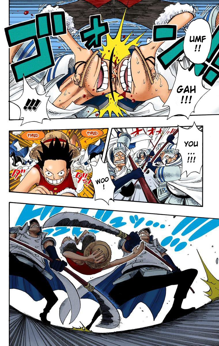 One Piece - Digital Colored Comics - Vol.39 Chapter 377: Great Battle On The Judiciary Island!!