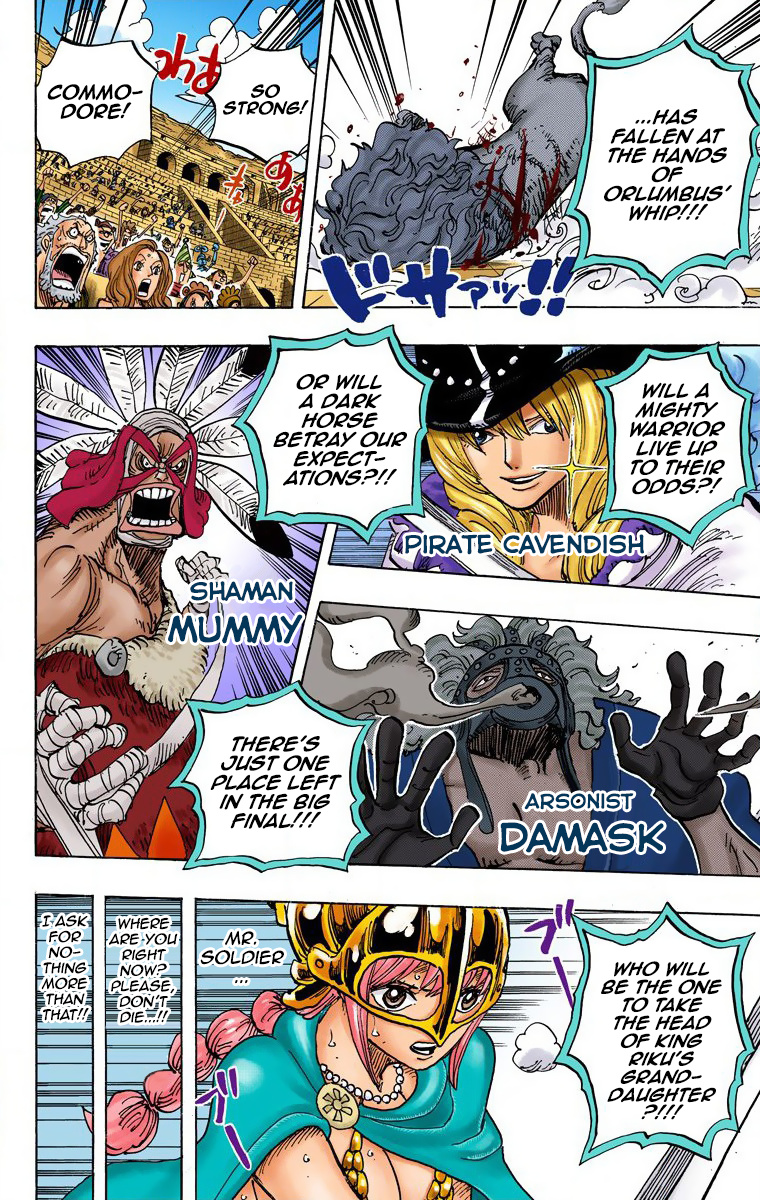 One Piece - Digital Colored Comics - Vol.74 Chapter 733: What Soldier-San Wants