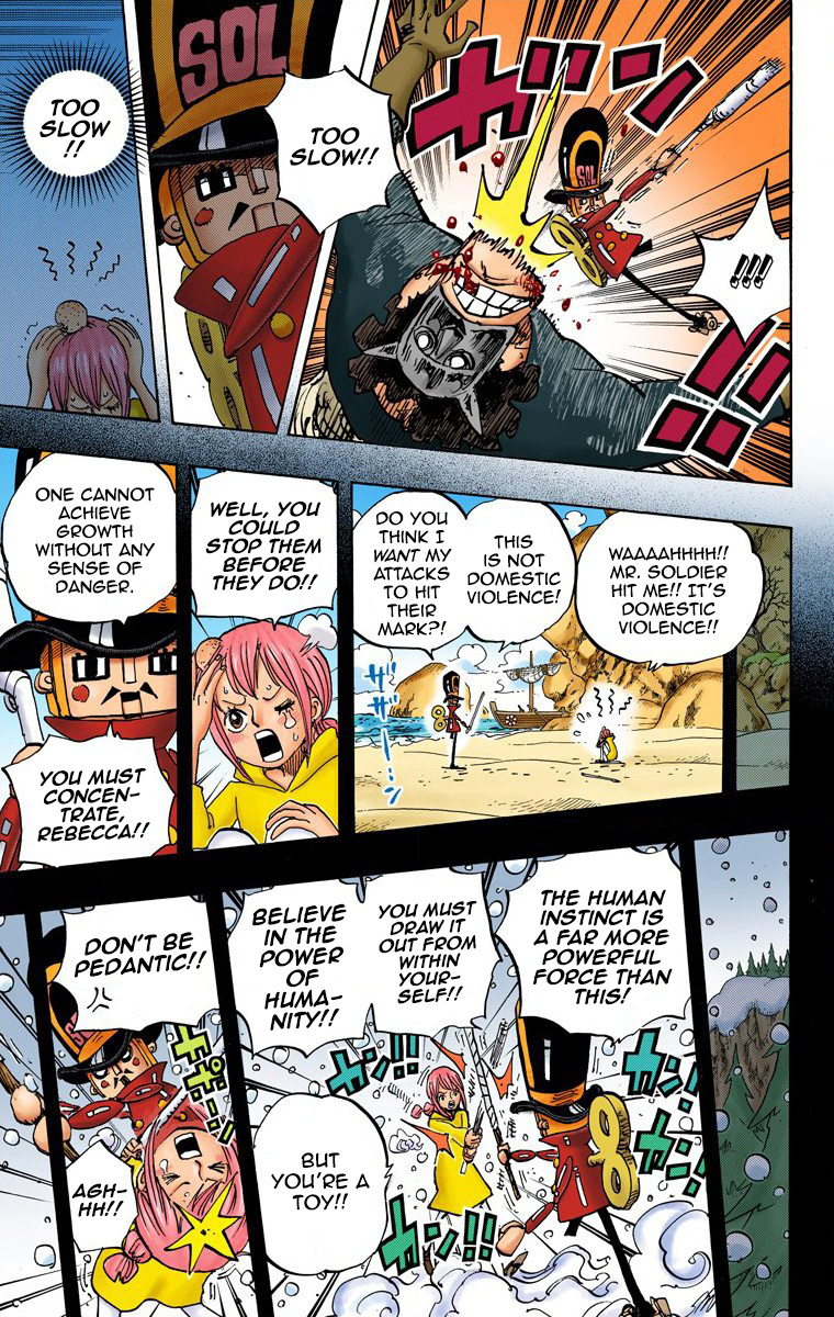 One Piece - Digital Colored Comics - Vol.74 Chapter 733: What Soldier-San Wants