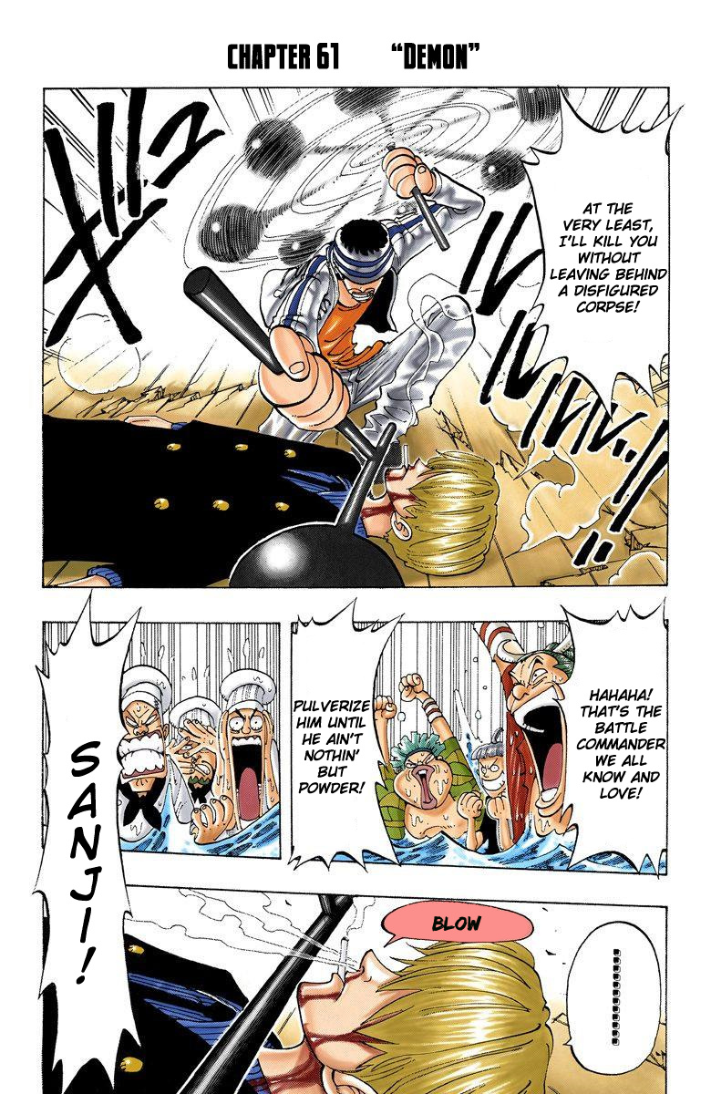 One Piece - Digital Colored Comics - Vol.7 Chapter 61: Demon