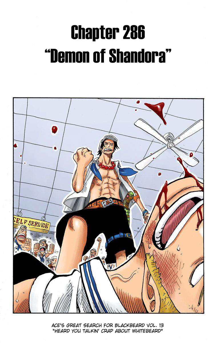 One Piece - Digital Colored Comics - Vol.31 Chapter 286: Demon Of Shandora