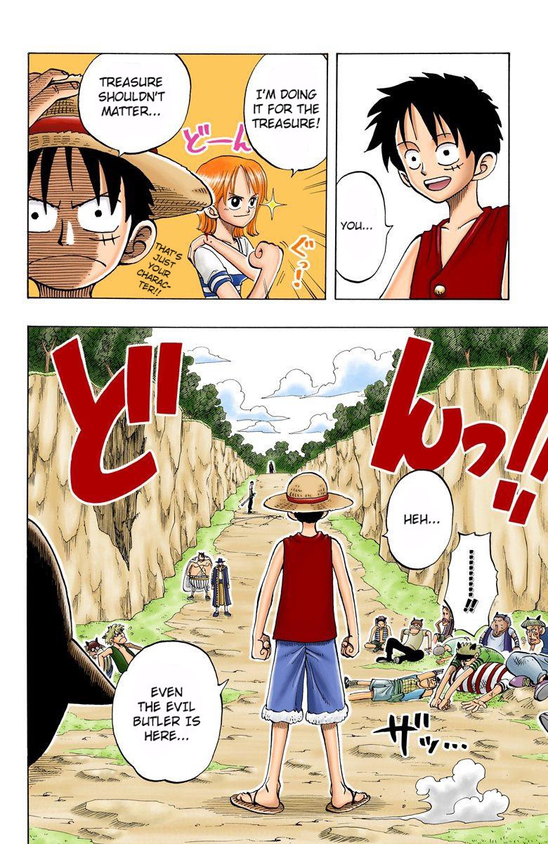 One Piece - Digital Colored Comics - Vol.4 Chapter 34: Clahador The Butler