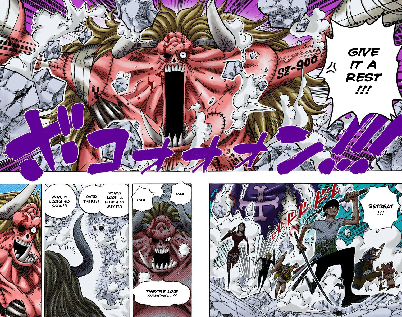 One Piece - Digital Colored Comics - Vol.49 Chapter 473: Shichibukai Bartholomew Kuma Appears