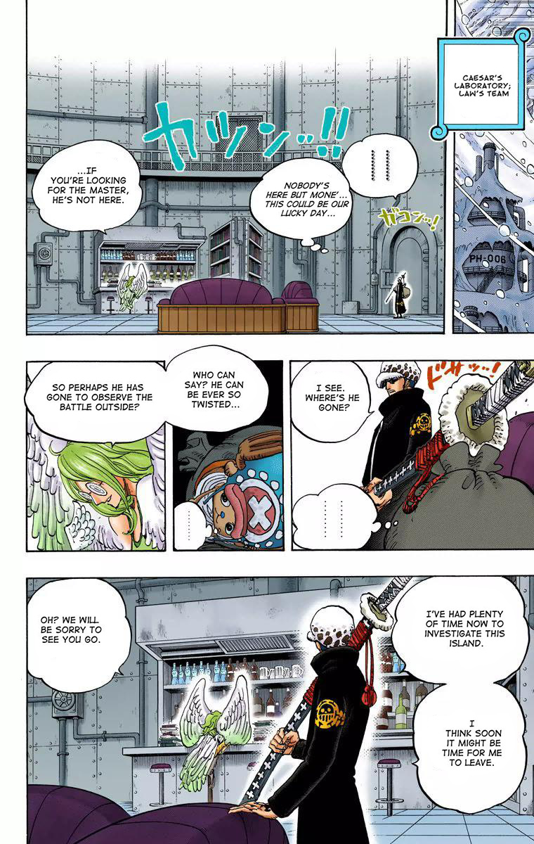 One Piece - Digital Colored Comics - Vol.68 Chapter 671: Gasu Gasu No Mi