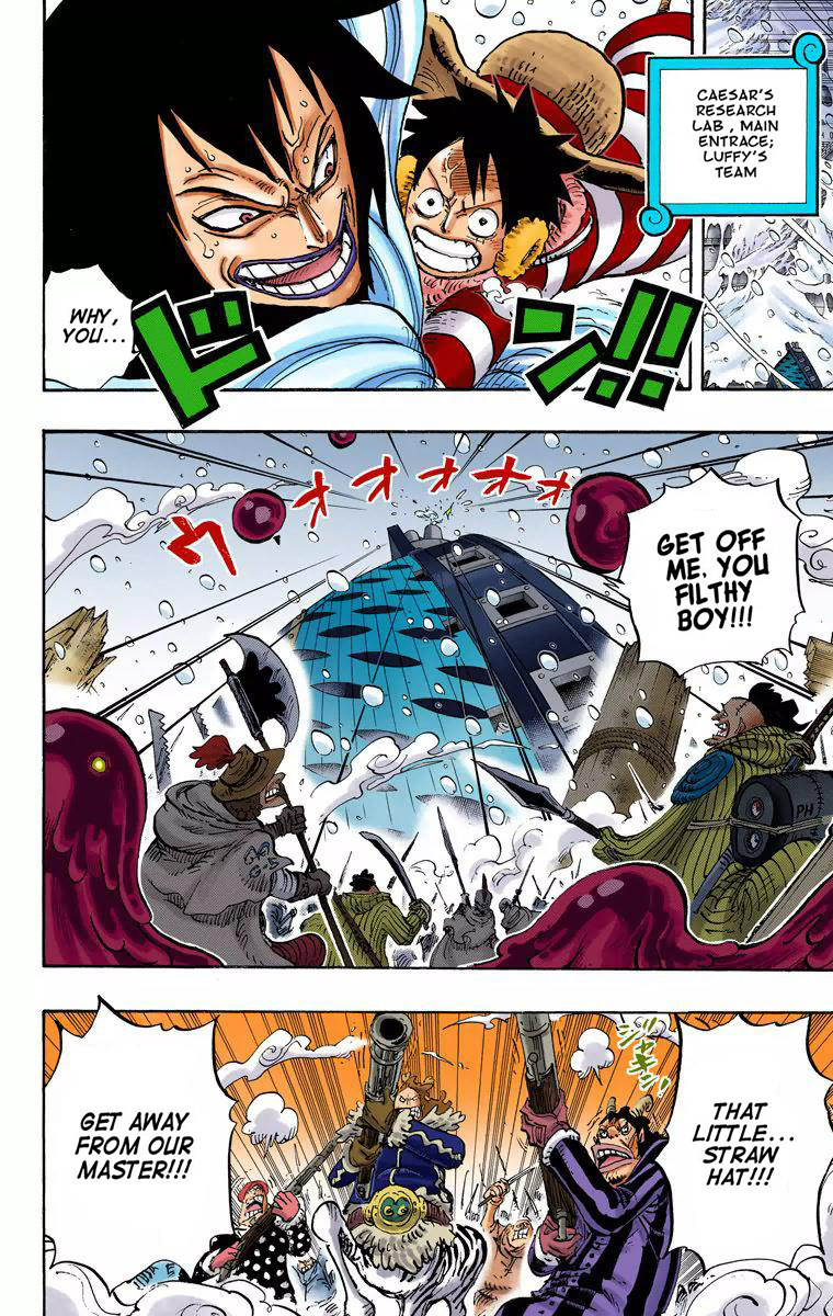 One Piece - Digital Colored Comics - Vol.68 Chapter 671: Gasu Gasu No Mi