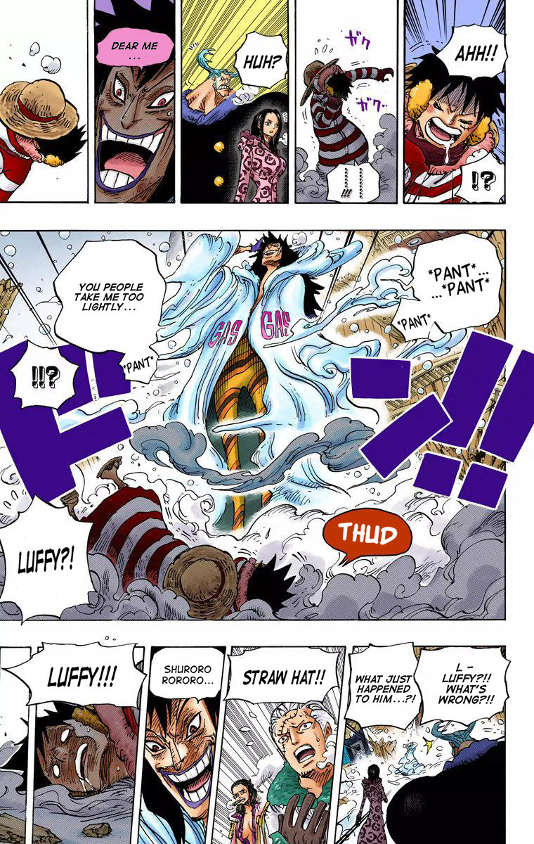 One Piece - Digital Colored Comics - Vol.68 Chapter 671: Gasu Gasu No Mi