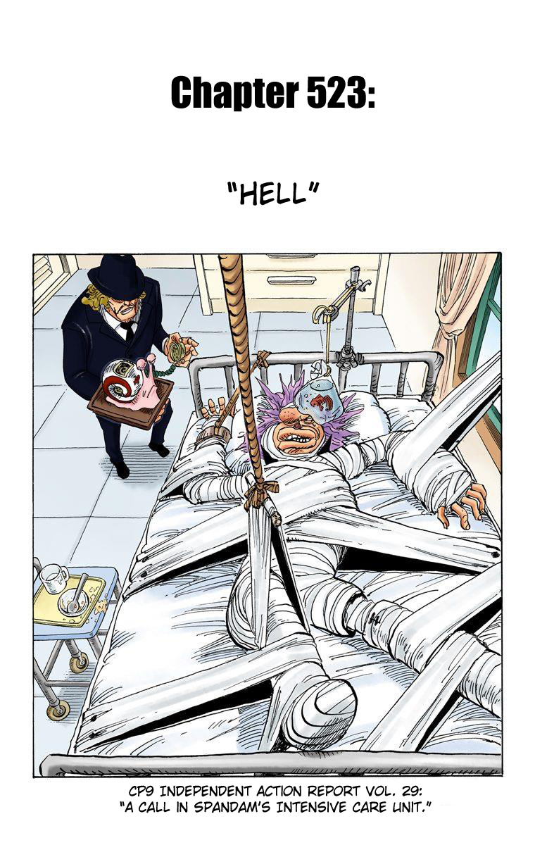 One Piece - Digital Colored Comics - Vol.54 Chapter 523: Hell